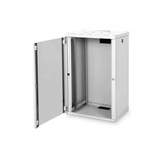 Digitus 20U network rack, wall, 19 Unique 998x600x450 mm, sivi