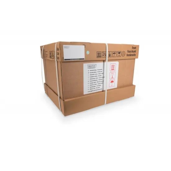 Digitus 20U network rack, wall, 19 Unique 998x600x450 mm, sivi
