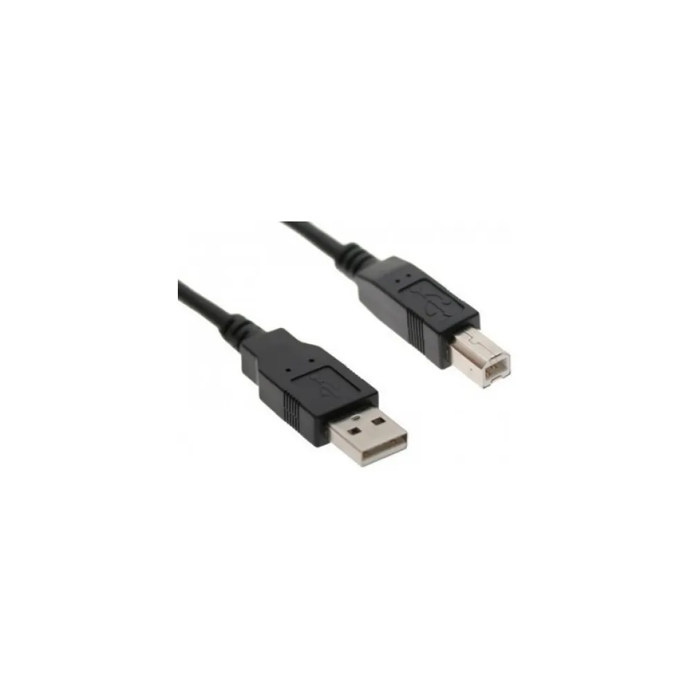 E-GREEN Kabl 2.0 USB A- USB B M/M 3m, crni