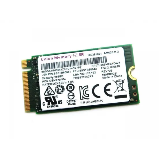 SSD 256GB m.2 Bulk