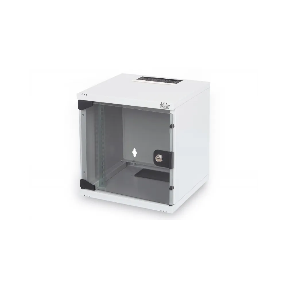 Digitus 6U network rack, 10 , wall, 330x312x300 mm, sivi