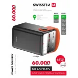 Swissten Power bank Power Line 60000 mAh 65 W