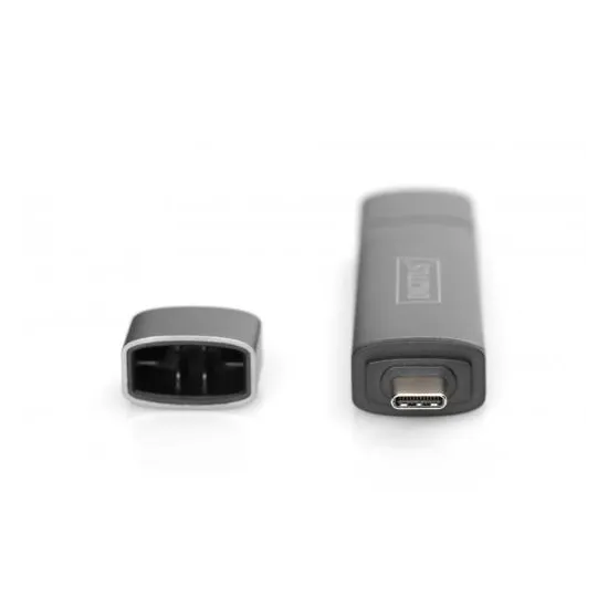 Digitus Dual Card Reader Hub USB-C/USB 3.0, OTG