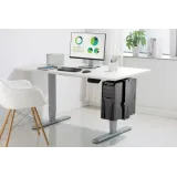 Digitus PC stoni nosač, 10 kg max H: 300-510, D: 88-203 mm crna