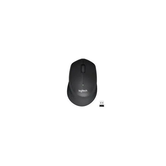 Logitech Mis M330 silent plus 2.4GHz, Black