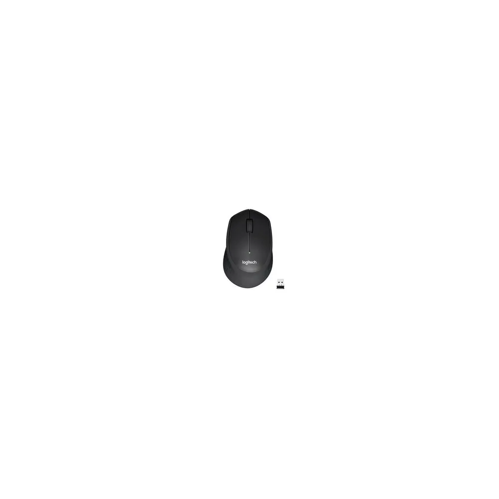 Logitech Mis M330 silent plus 2.4GHz, Black