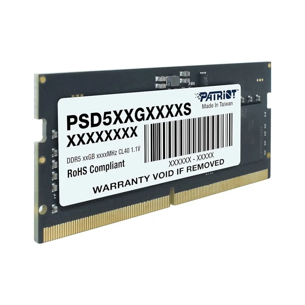 Patriot RAM 8GB 4800MHz DDR5 SODIMM Signature Line