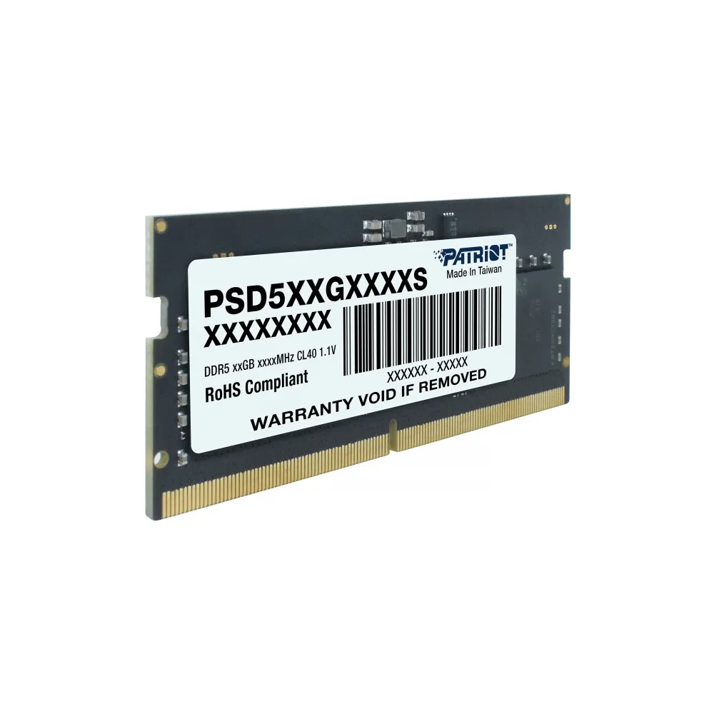 Patriot RAM 8GB 5600MHz DDR5 Signature Line SODIMM