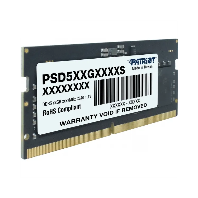 Patriot RAM 8GB 5600MHz DDR5 Signature Line SODIMM