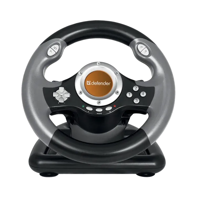 Defender Technology Volan CHALLENGE MINI LE, Gaming wheel, USB, mini, 10 buttons