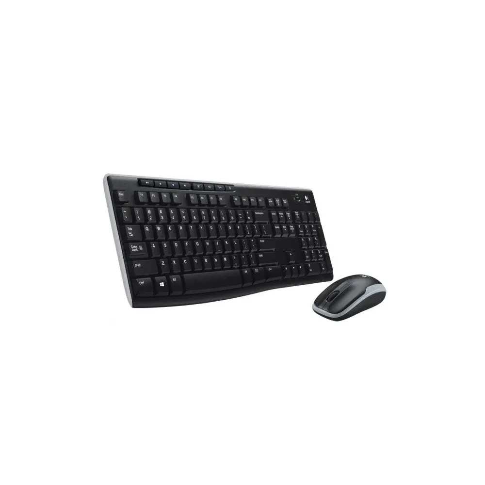 Logitech Combo Set MK270 Wireless Tastatura + opticki mis, US, Crna
