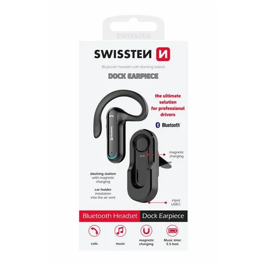 Swissten Slušalice Bluetooth dock earpiece
