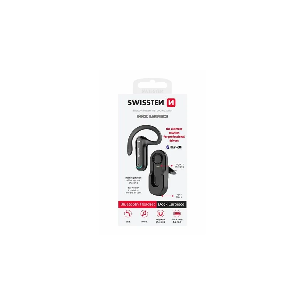 Swissten Slušalice Bluetooth dock earpiece