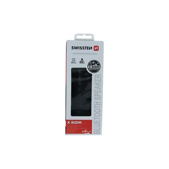 Swissten Zvučnik Bluetooth X-Boom black