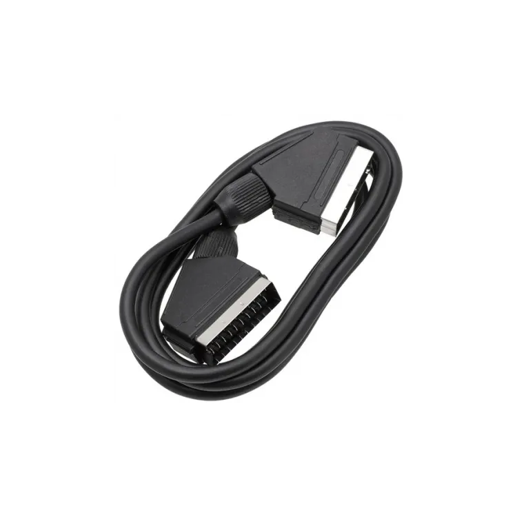 E-GREEN Kabl Scart M/M 1.5m crni