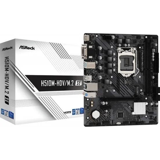 AsRock MB H510M-HDV/M.2 SE mATX D4