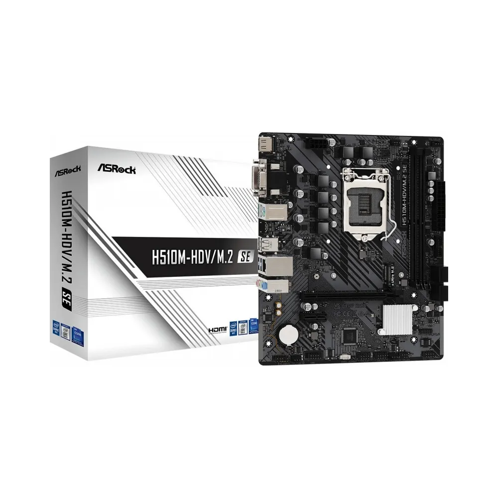 AsRock MB H510M-HDV/M.2 SE mATX D4