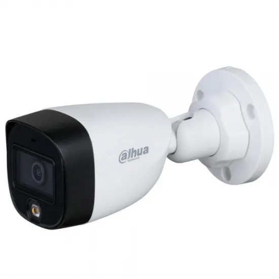 Dahua Kamera 2MP HAC-HFW1209CP-LED-0280B Bullet, objektiv 2.8mm, LED domet 20m, Full Color, IP67, napajanje 12VDC
