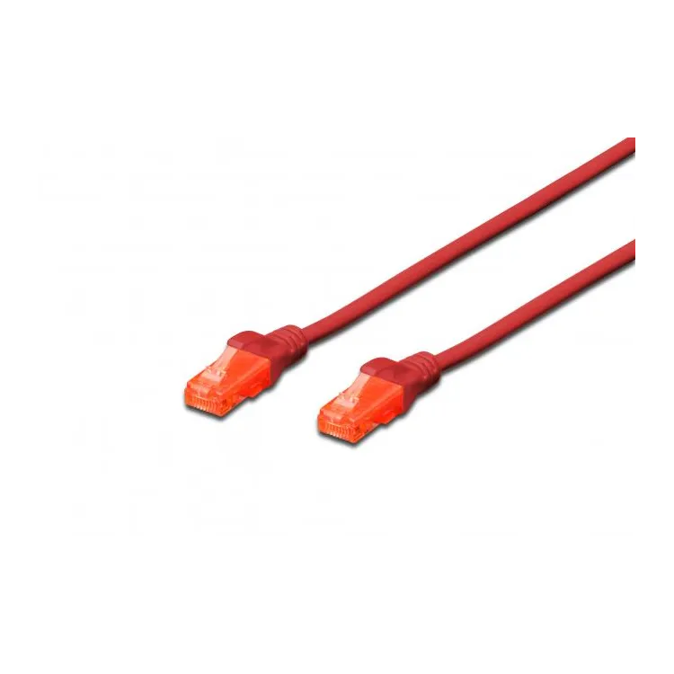 Digitus Kabl UTP patch CAT6 0.25m crveni