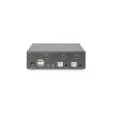 Digitus KVM Switch, 2 Port, Single Display, 4K, HDMI