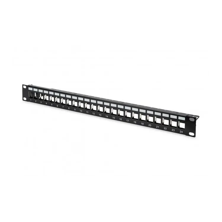 Digitus Patch panel prazni, 25-port shielder, 1U, crni