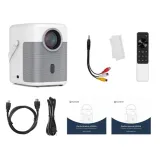 Vankyo Projektor H300A, FHD,220 ANSI,BT 5.1,Wifi 6,Android 9.0 1G + 8G,Speaker 5W,HDMI,AV,USB