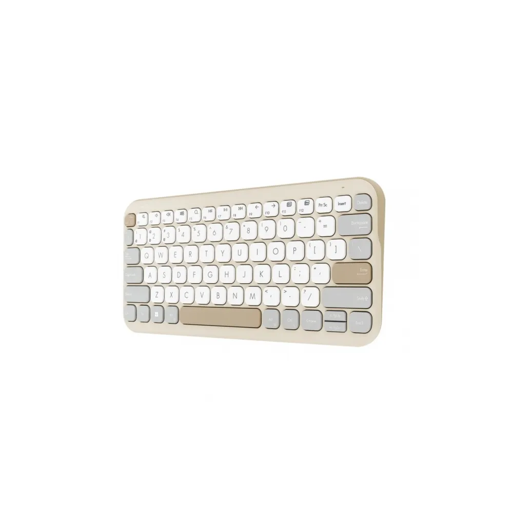 Asus Tastatura KW100 Marshmallow/beige