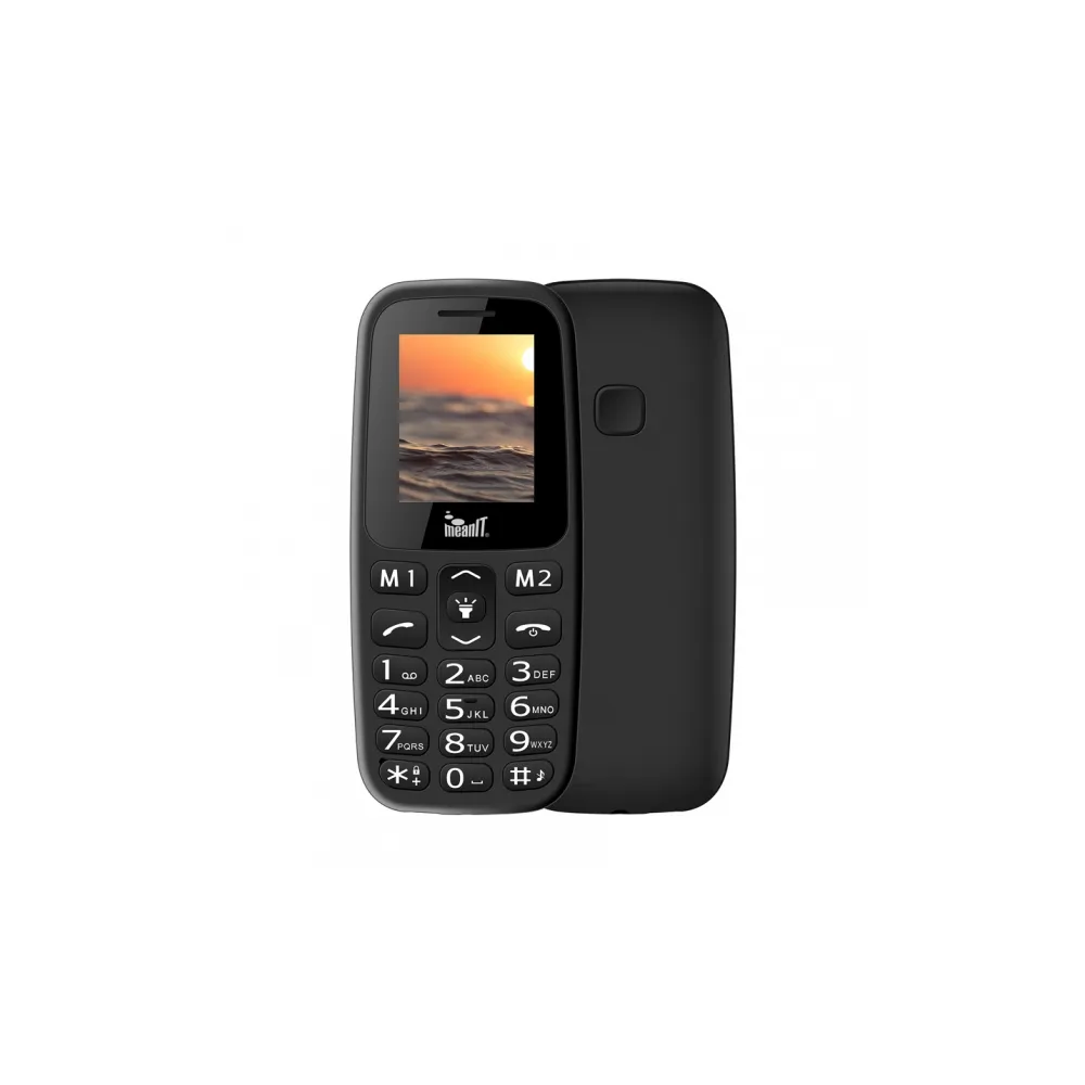 MeanIT Mobilni telefon VETERAN I- crni