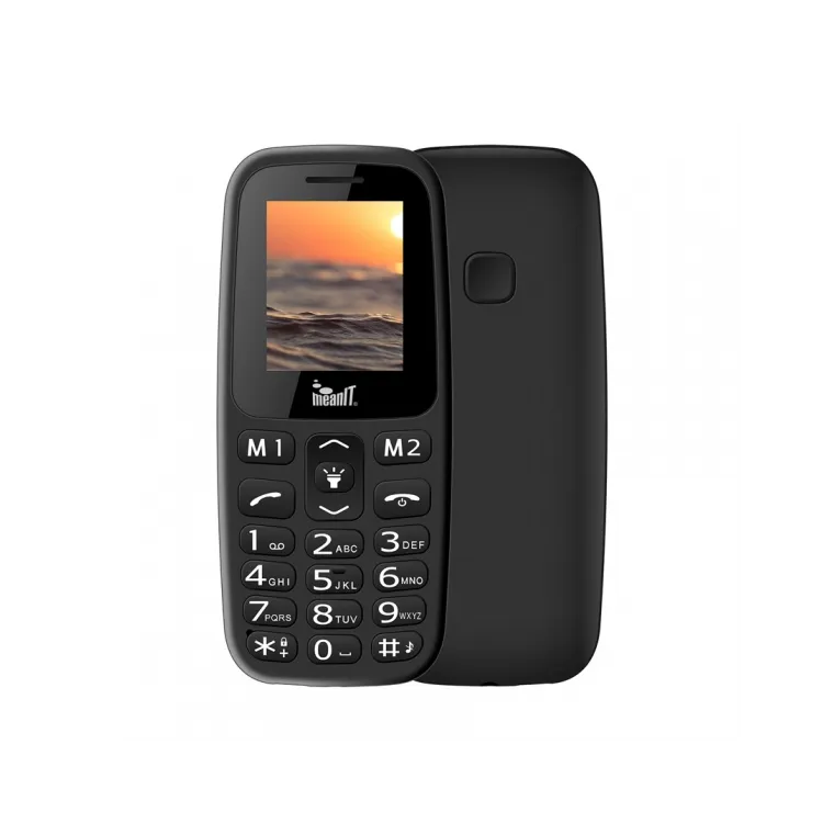 MeanIT Mobilni telefon VETERAN I- crni