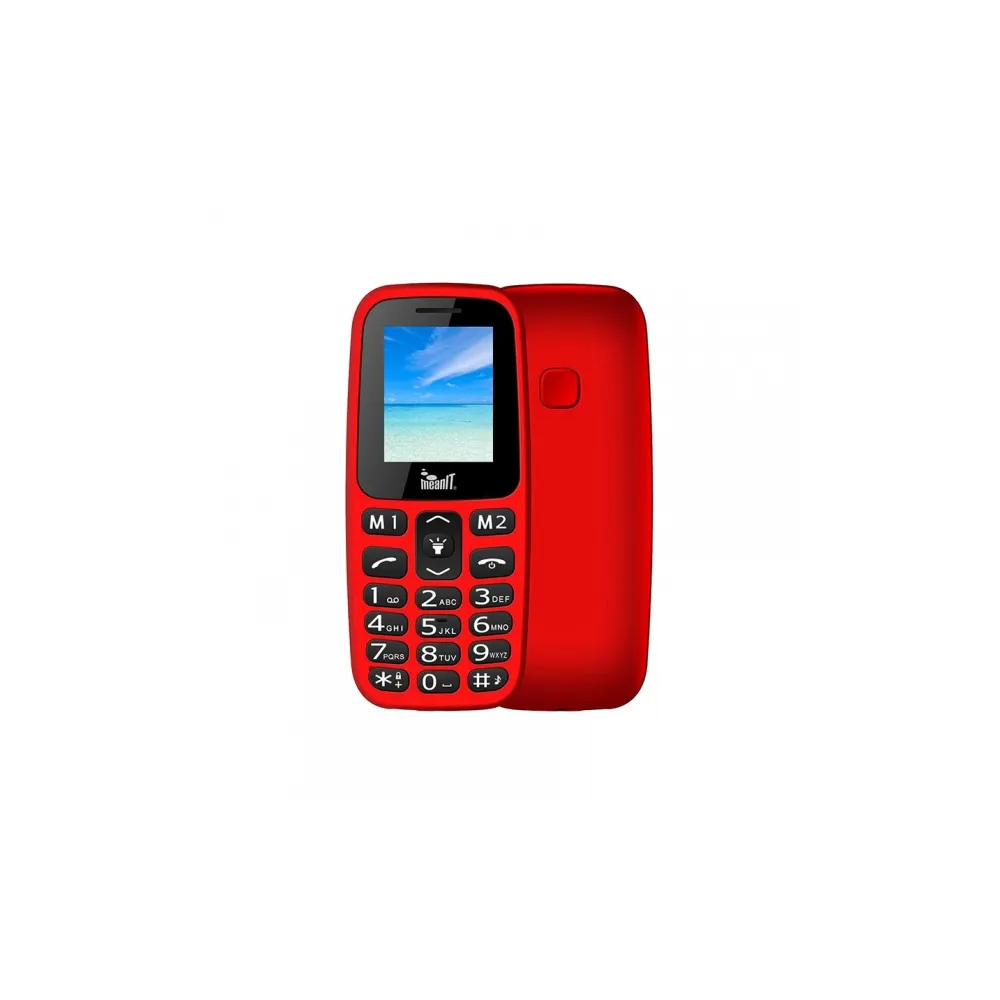 MeanIT Mobilni telefon VETERAN I- crveni