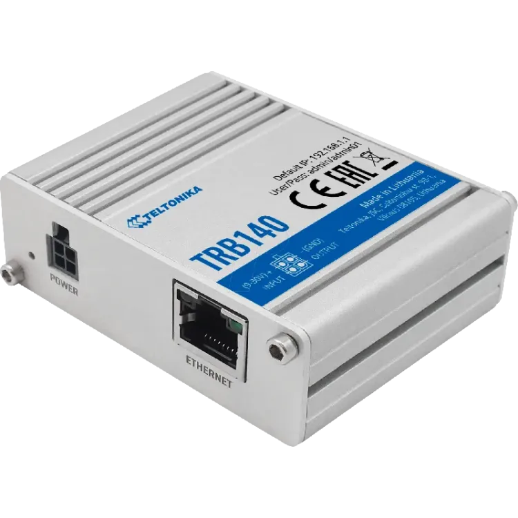 Teltonika Industrial TRB140 LTE, Cat 4 Gateway Board, Digital I/O, USB, RMS Support, including housing