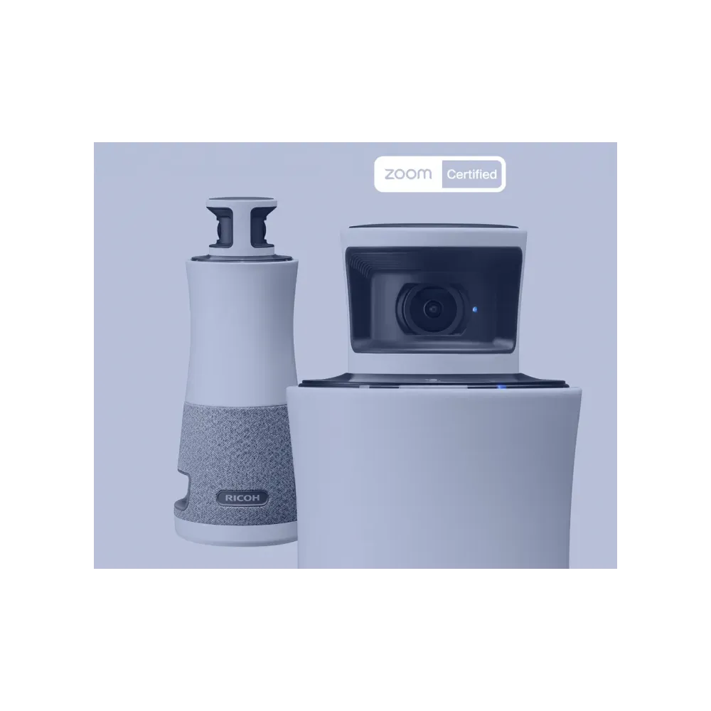 Ricoh Conference system 360 Meeting hub, 3-in-1, 360, Plug-and-Play Conference Camera/Microphone/Speaker, Camera 1920x1080, 3.6m