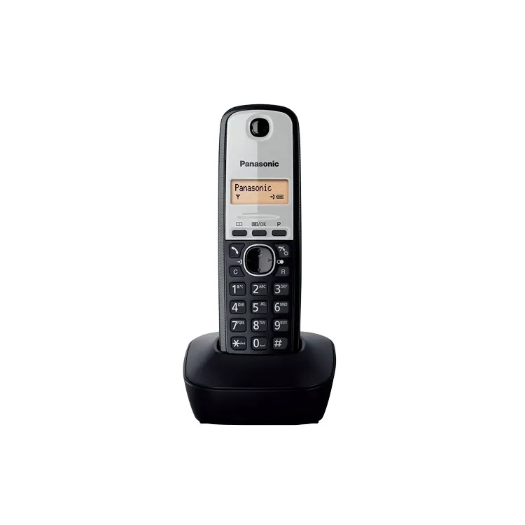 PANASONIC Fiksni telefon DECT KX-TG1911FXG crno-srebrni