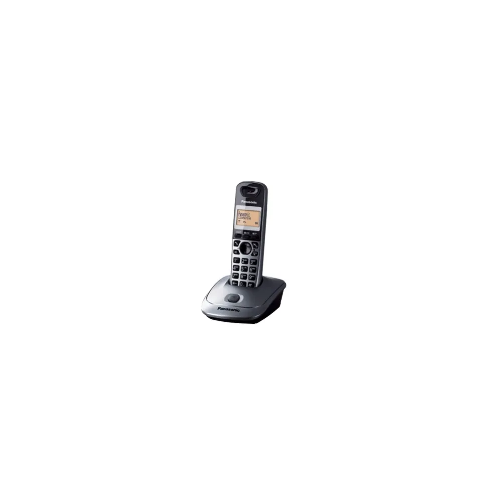 PANASONIC Fiksni telefon DECT KX-TG2511FXM metalik sivi