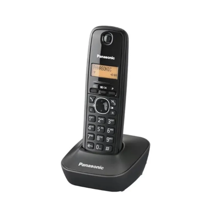 PANASONIC Fiksni telefon DECT KX-TG1612FXH crni