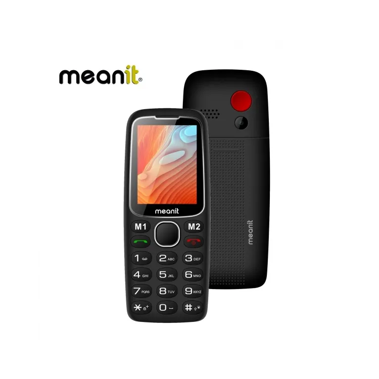 MeanIT MOBILNI TELEFON SENIOR 10 PLUS -CRNI