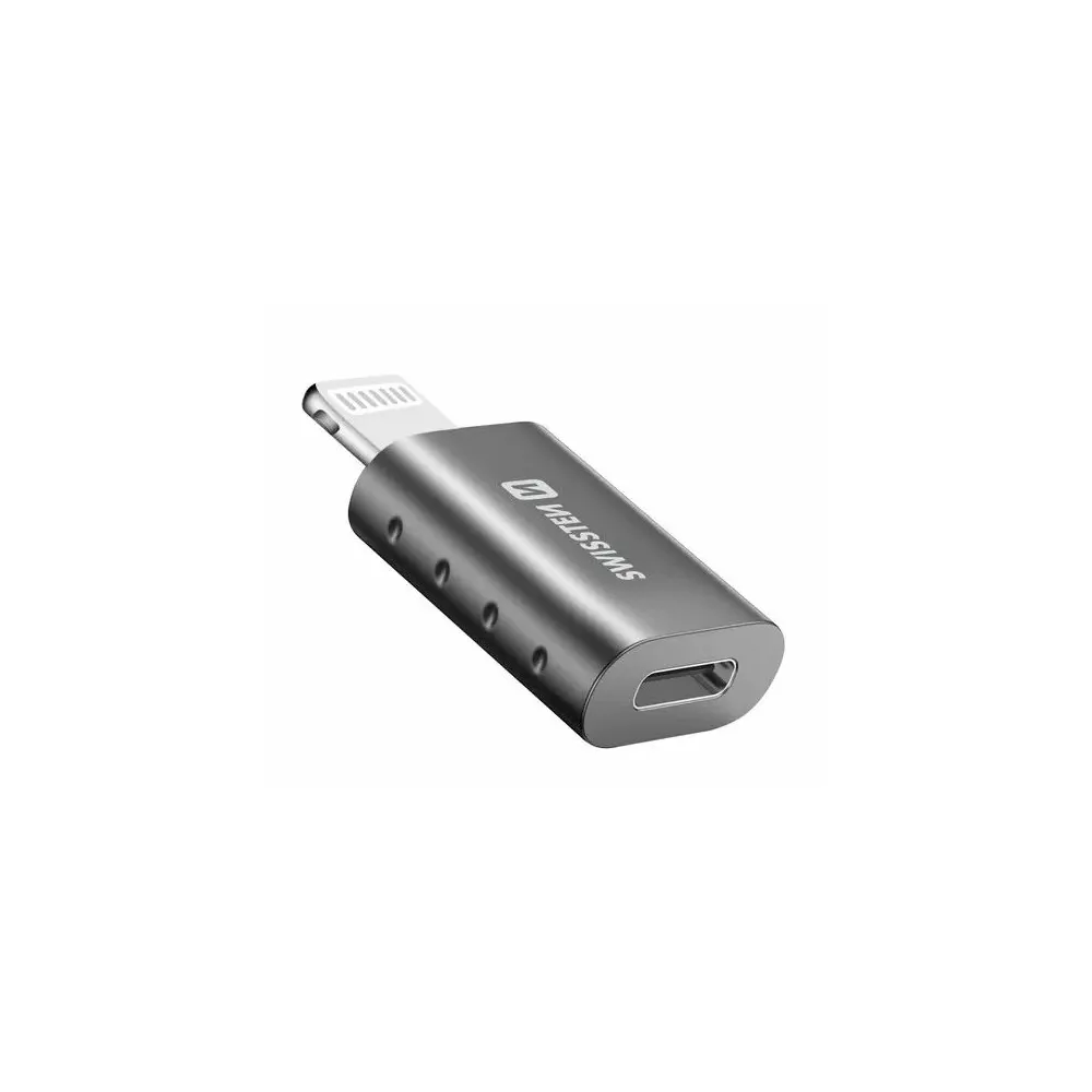 Swissten Adapter Lightning (M) / USB-C (F)
