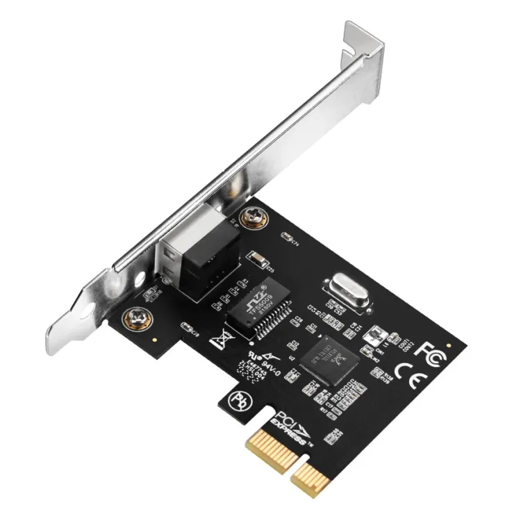 CUDY Mrežna kartica PE10, 1x Gigabit Ethernet (10/100/1000Mbps), PCI-Express x1, RJ-45, internal