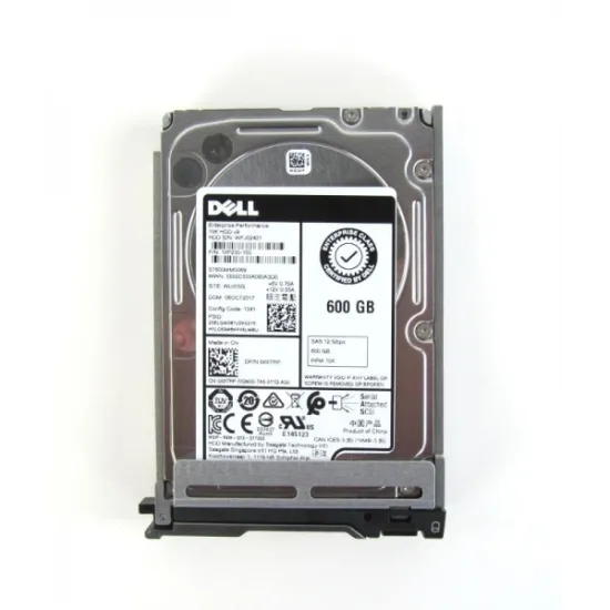 Dell 600GB SAS 10K 12Gbps 2.5 SFF, hot-swap trays included (za Poweredge R650/660xs itd)