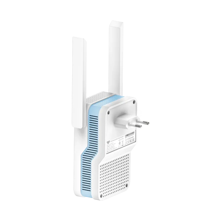 CUDY Range Extender RE1200 (WiFi 5), AC1200, dual-band, do 1.2Gbps, Mesh, 1x Fast Ethernet, wall plug, indoor