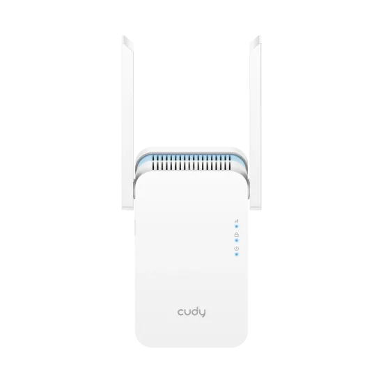 CUDY Range Extender RE1200 (WiFi 5), AC1200, dual-band, do 1.2Gbps, Mesh, 1x Fast Ethernet, wall plug, indoor