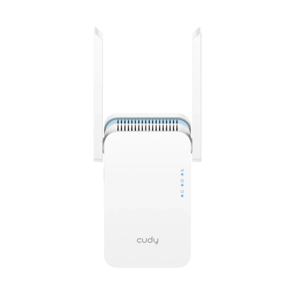 CUDY Range Extender RE1200 (WiFi 5), AC1200, dual-band, do 1.2Gbps, Mesh, 1x Fast Ethernet, wall plug, indoor