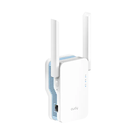 CUDY Range Extender RE1200 (WiFi 5), AC1200, dual-band, do 1.2Gbps, Mesh, 1x Fast Ethernet, wall plug, indoor