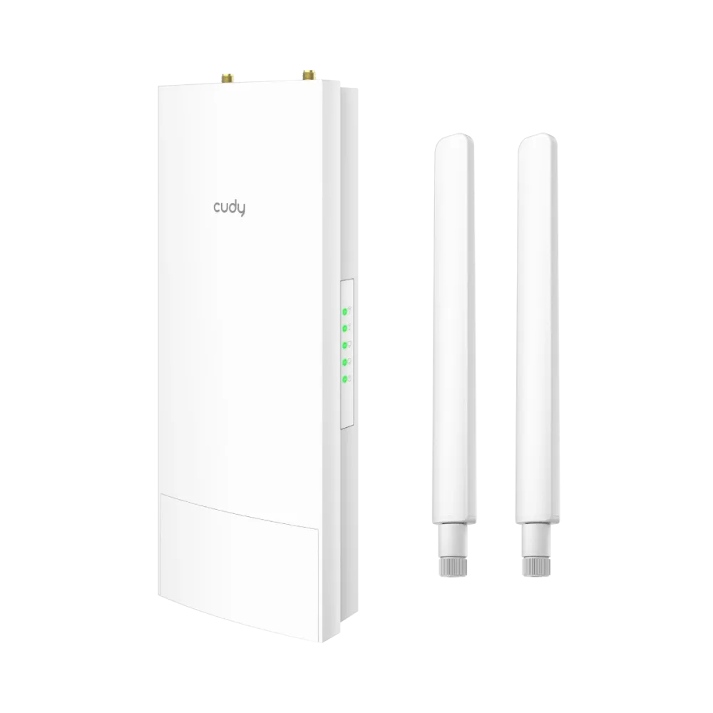CUDY Range Extender RE1200 Outdoor 1.0, AC1200 (WiFi 5), dual-band, do 1.2Gbps, Mesh, 1x Fast Ethernet, PoE, IP65