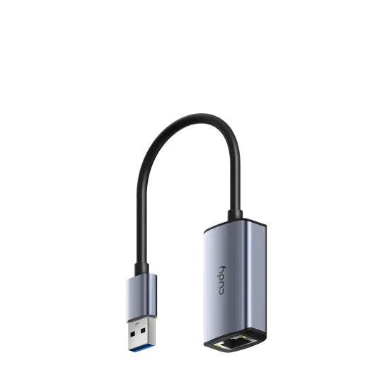 CUDY Mrezni adapter UE10A USB-A 3.0 - RJ45 Gigabit, Metal