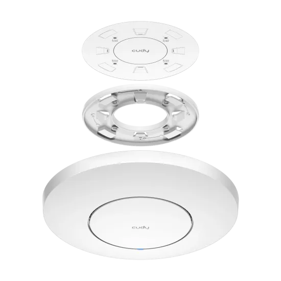 CUDY Access Point AP1300, AC1200 (WiFi 5), dual-band, do 1.2Gbps, 1x GbE, PoE 802.3af, ceiling/wall mount, indoor