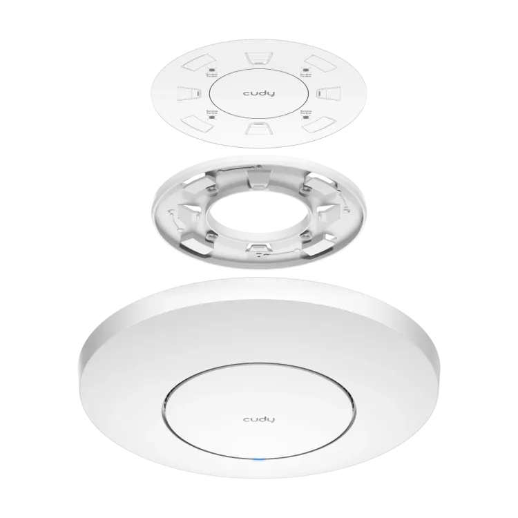 CUDY Access Point AP1300, AC1200 (WiFi 5), dual-band, do 1.2Gbps, 1x GbE, PoE 802.3af, ceiling/wall mount, indoor