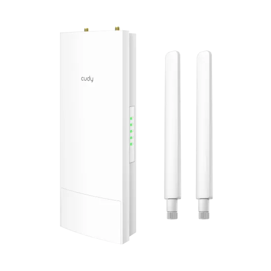 CUDY Access Point AP1200 Outdoor, AC1200 (WiFi 5), dual-band, do 1.2Gbps, 1x GbE, PoE 802.3af, IP65