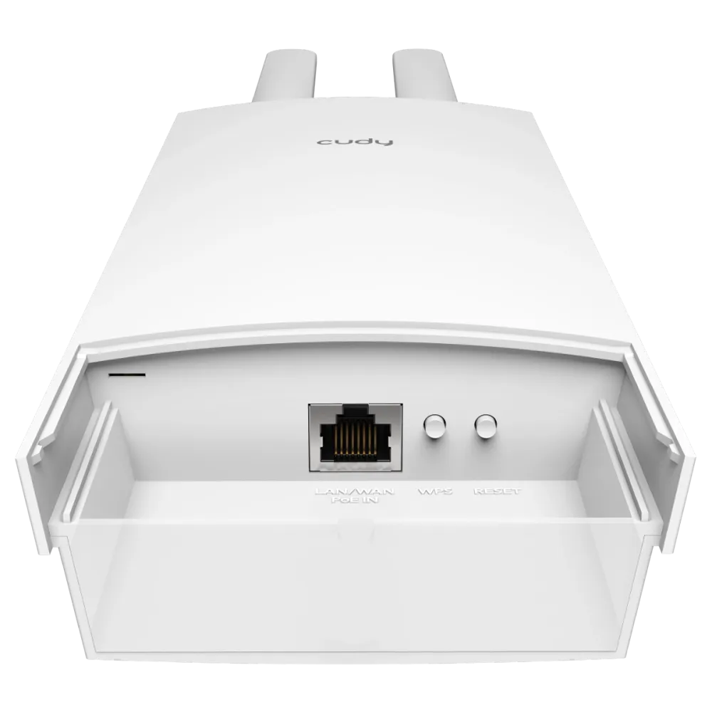 CUDY Access Point AP1300 Outdoor, AC1200 (WiFi 5), dual-band, do 1.2Gbps, 1x GbE, PoE 802.3af, IP65