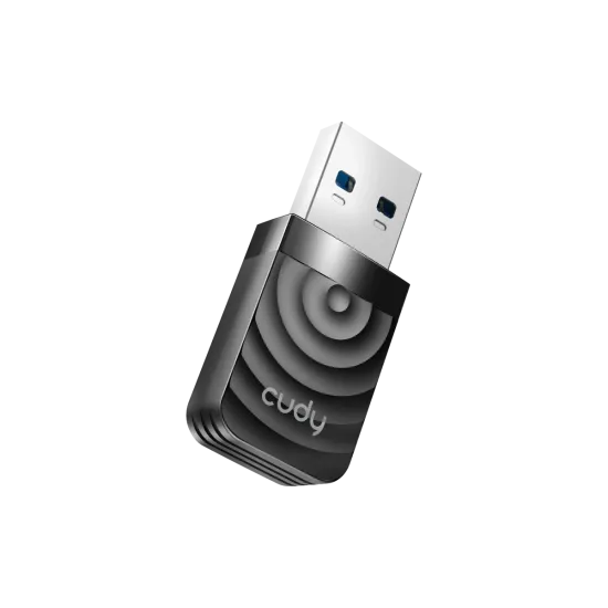 CUDY Adapter WU1300S AC1300 USB Dual-Band Wi-Fi